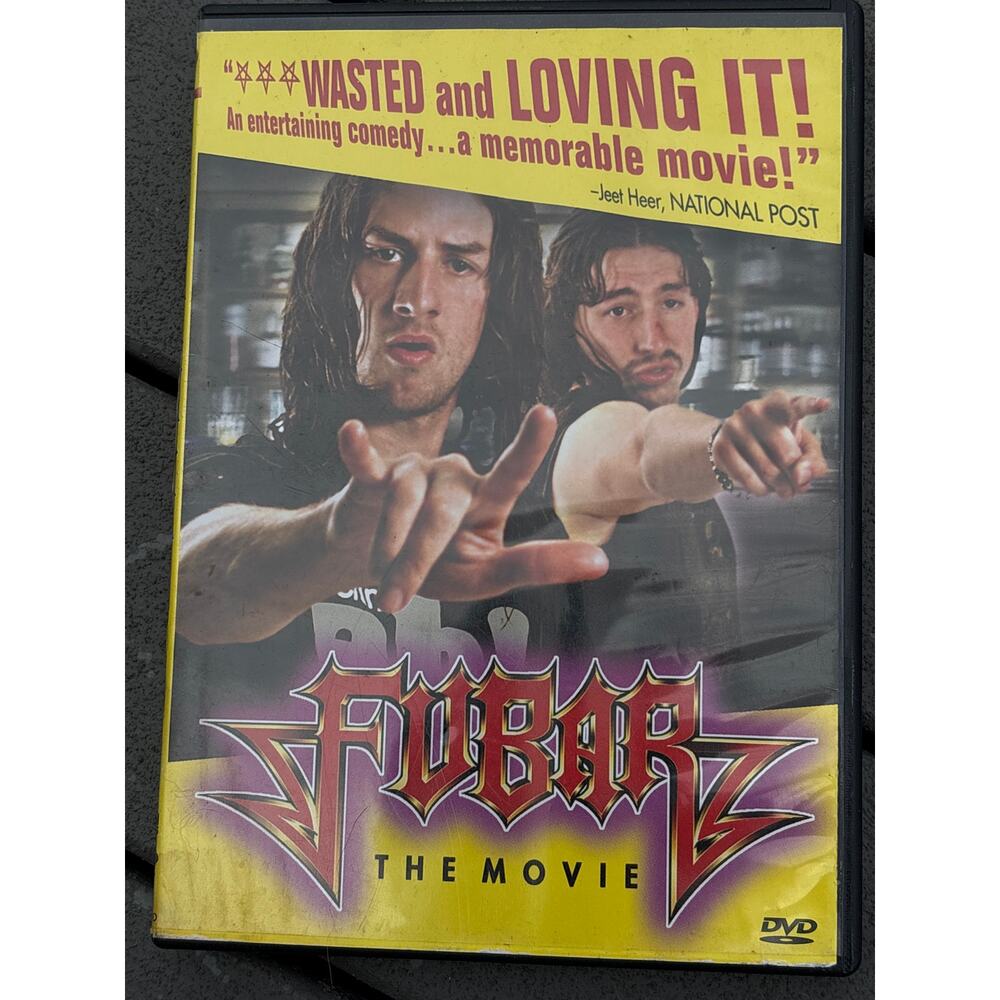 Fubar The movie DVD 2003 trashy stoner punk comedy xenon pictures